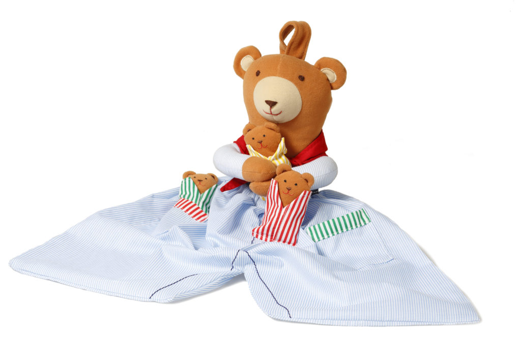 Range Pyjama Ancien – Ours Nounours Vintage – Pour Chambre Enfant